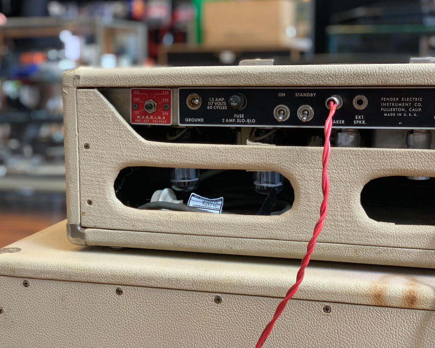 '63 Fender Bandmaster w/ Matching Cabinet - Export Model