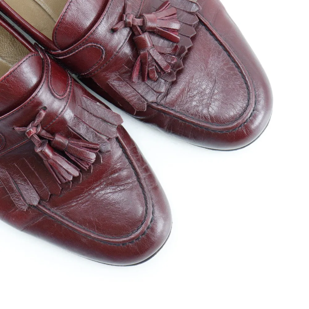 Aigner Leather Tassel Loafers