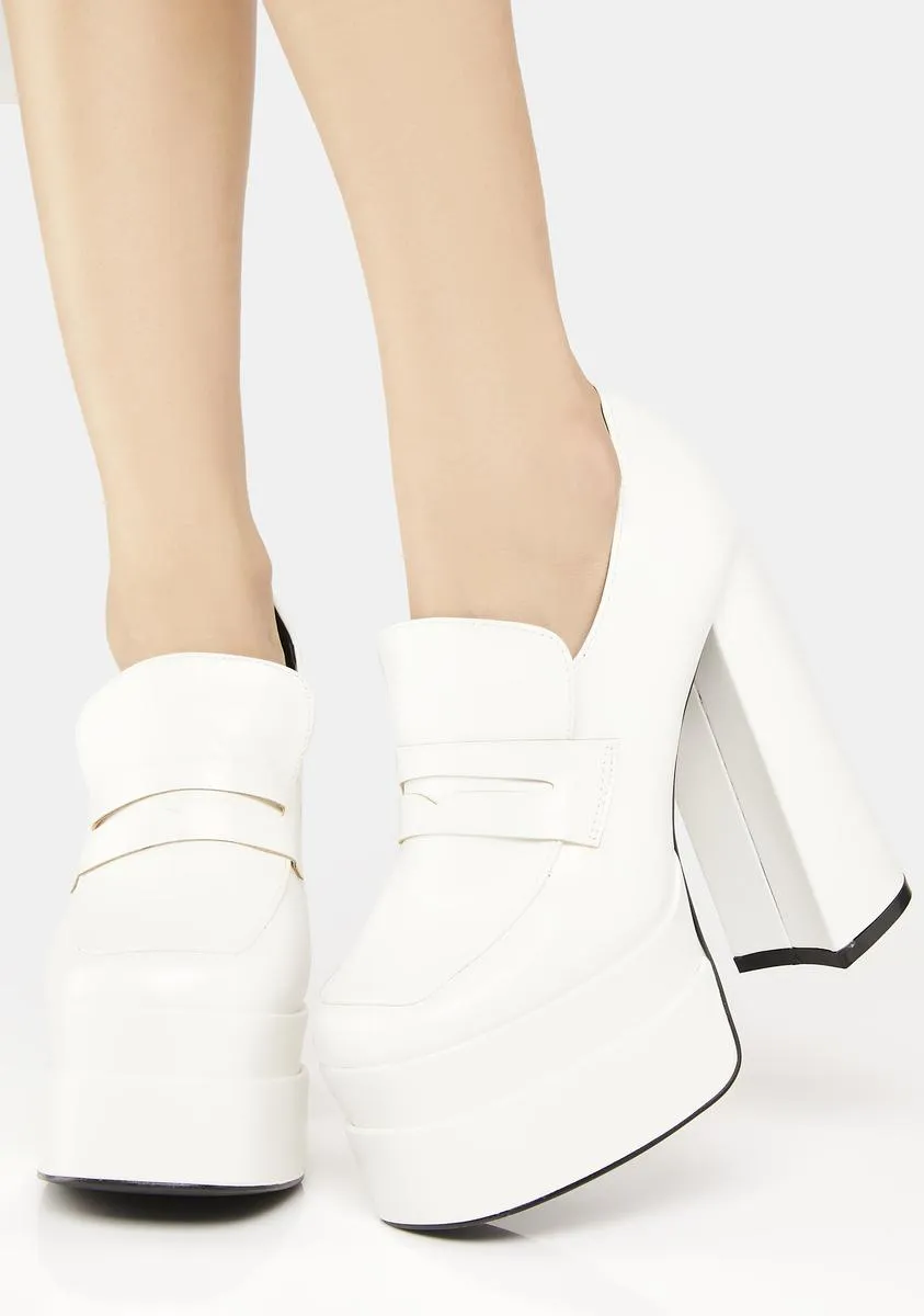 All Day Sass Platform Loafers