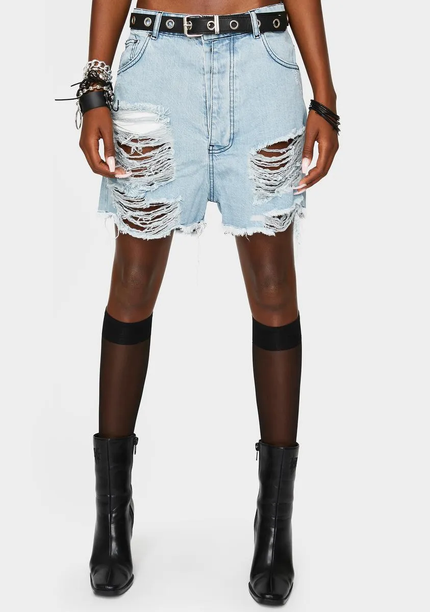 Always On Trend Denim Shorts