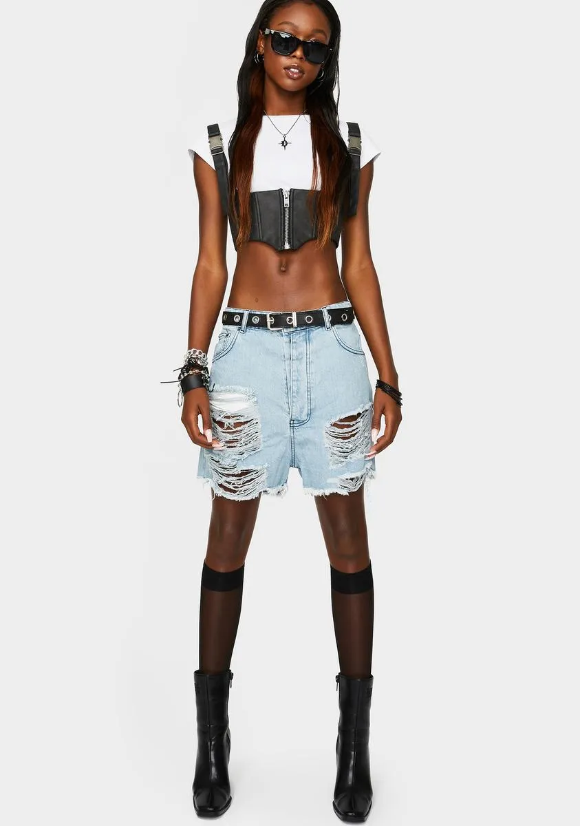 Always On Trend Denim Shorts