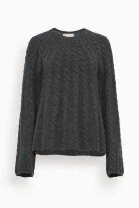 Amal Sweater in Anthracite Melange