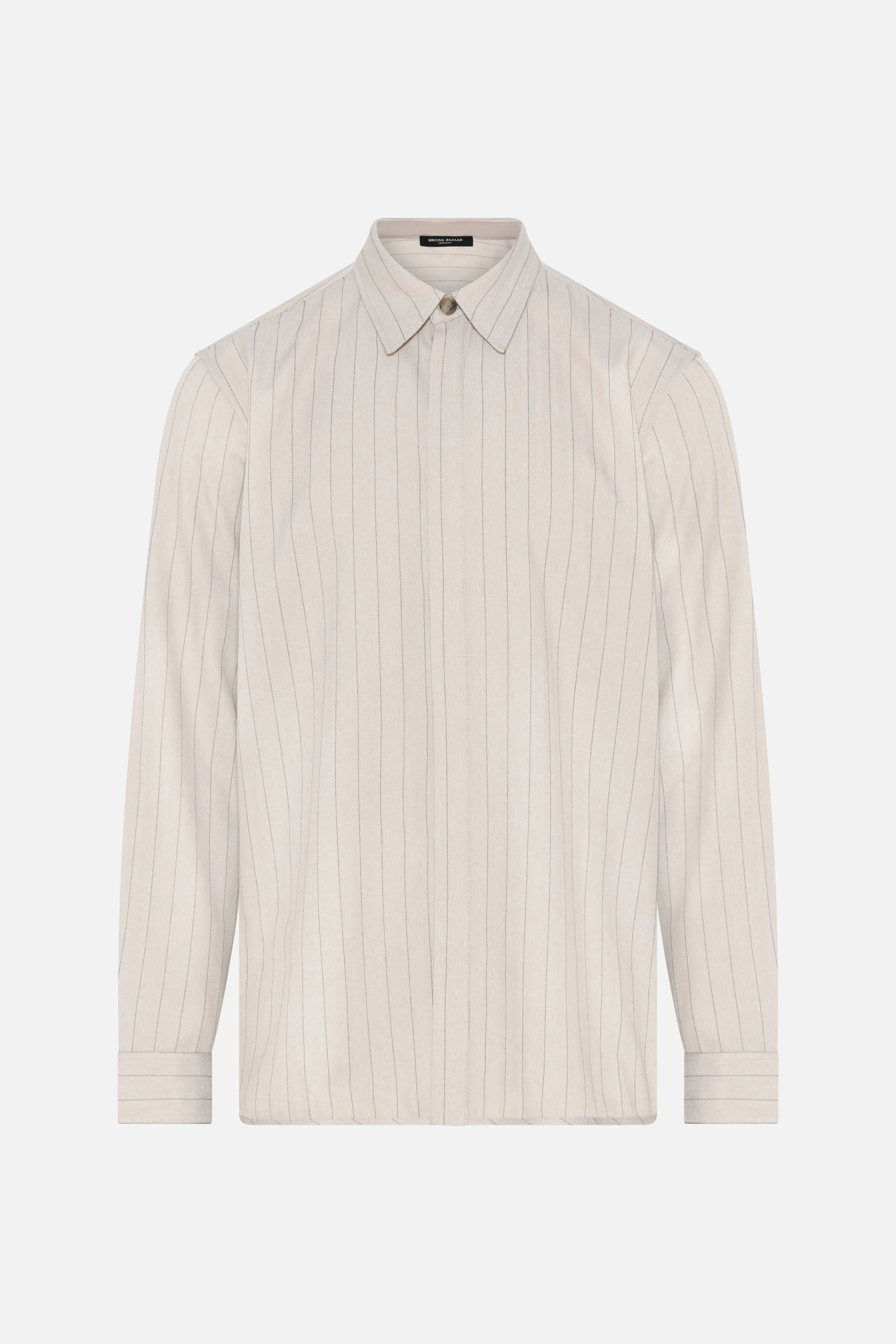 ApricotBBBrent shirt - Light Grey stripes