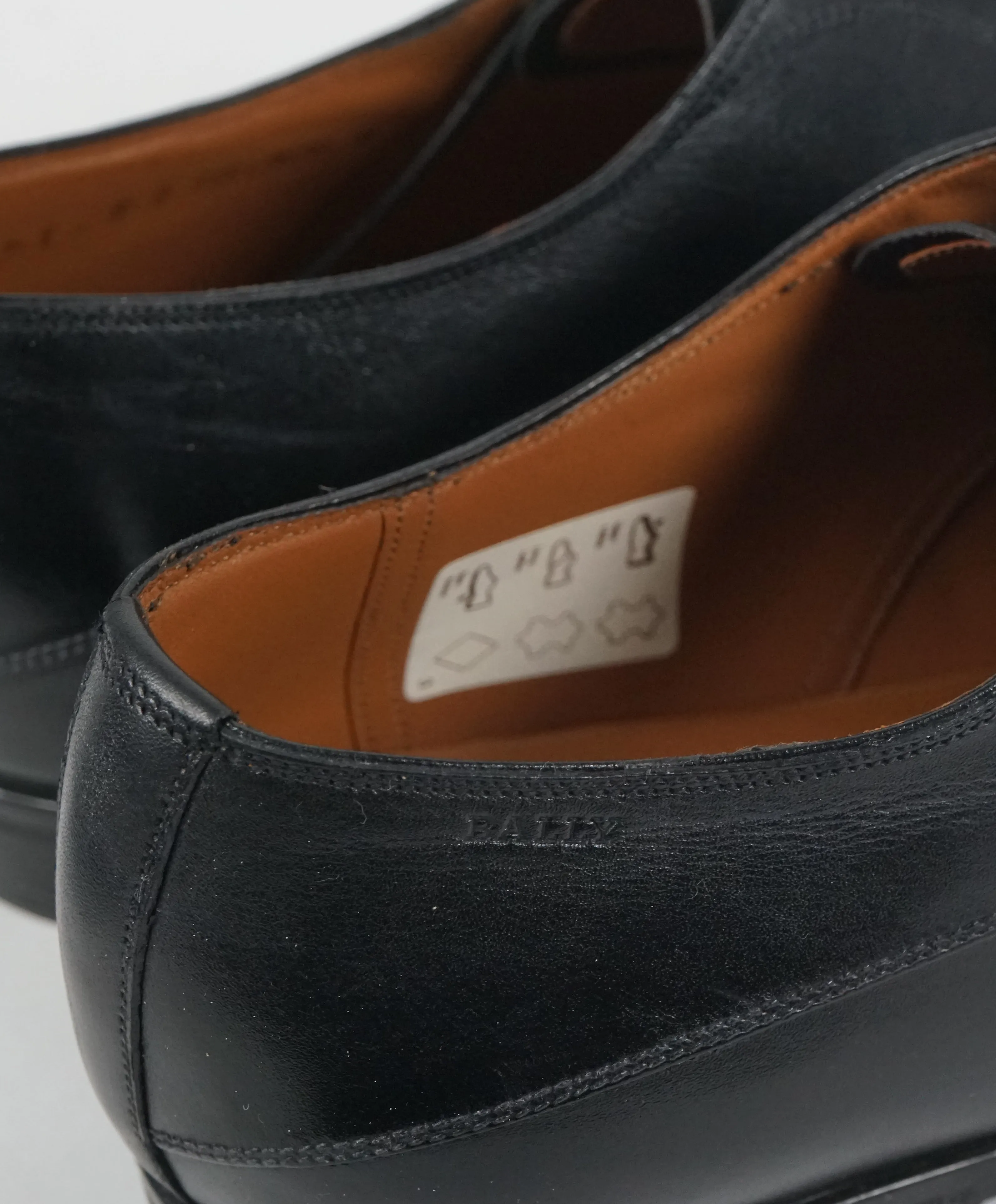 BALLY - “Lantel” Black Oxfords With Durable Rubber Sole - 8.5