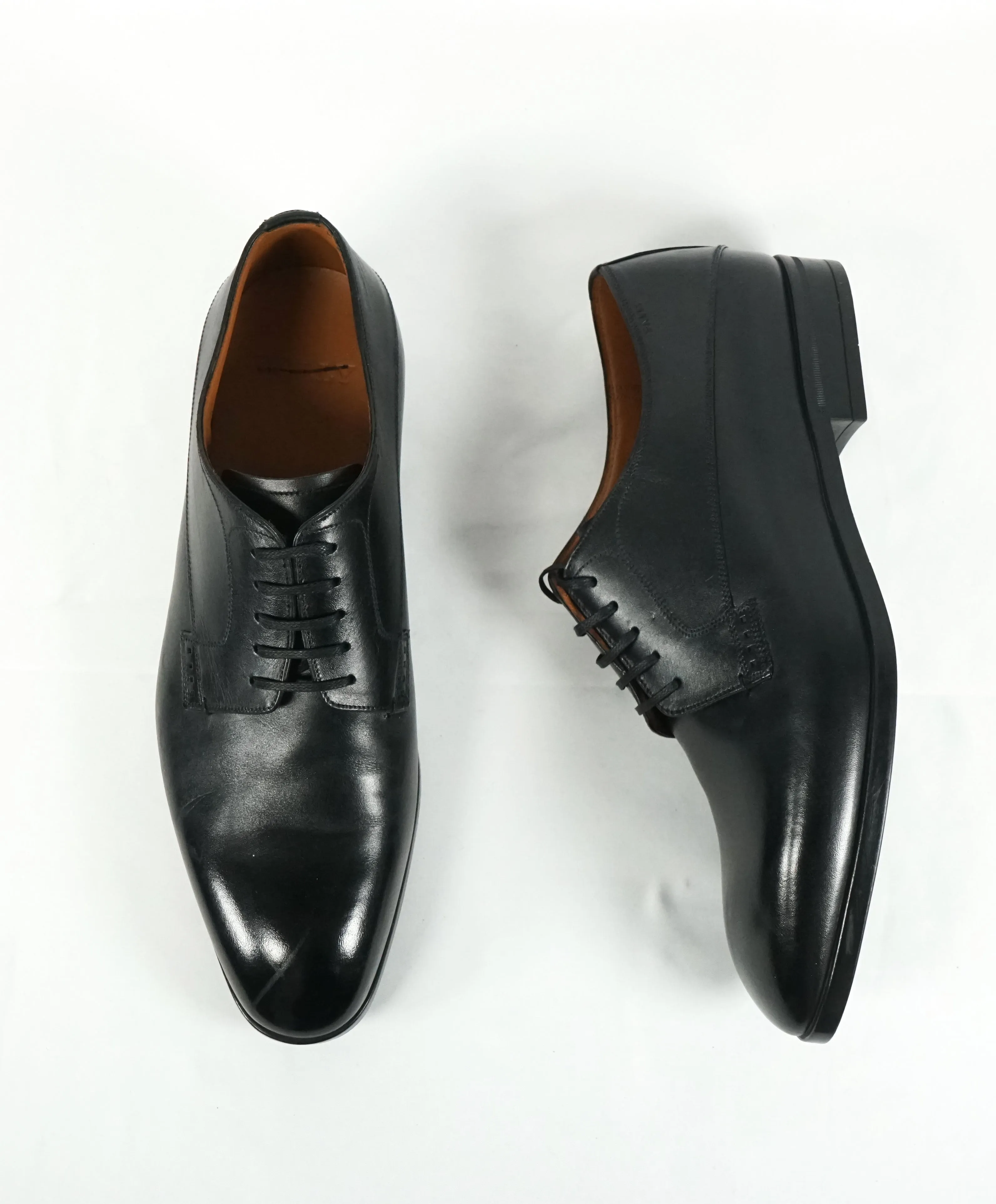 BALLY - “Lantel” Black Oxfords With Durable Rubber Sole - 8.5