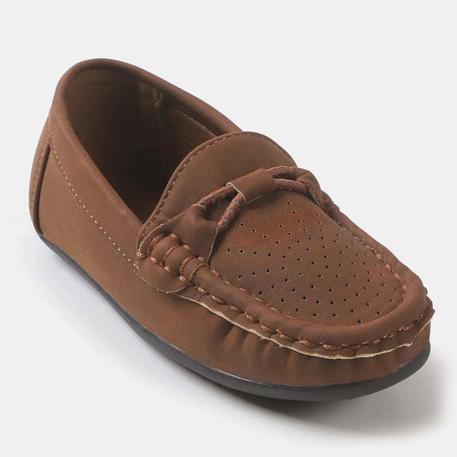 Boys loafers 202109-6 - BROWN