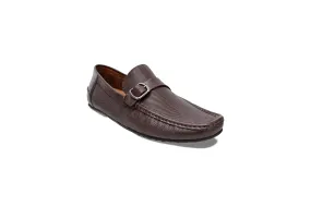 Buckle Leather Loafers