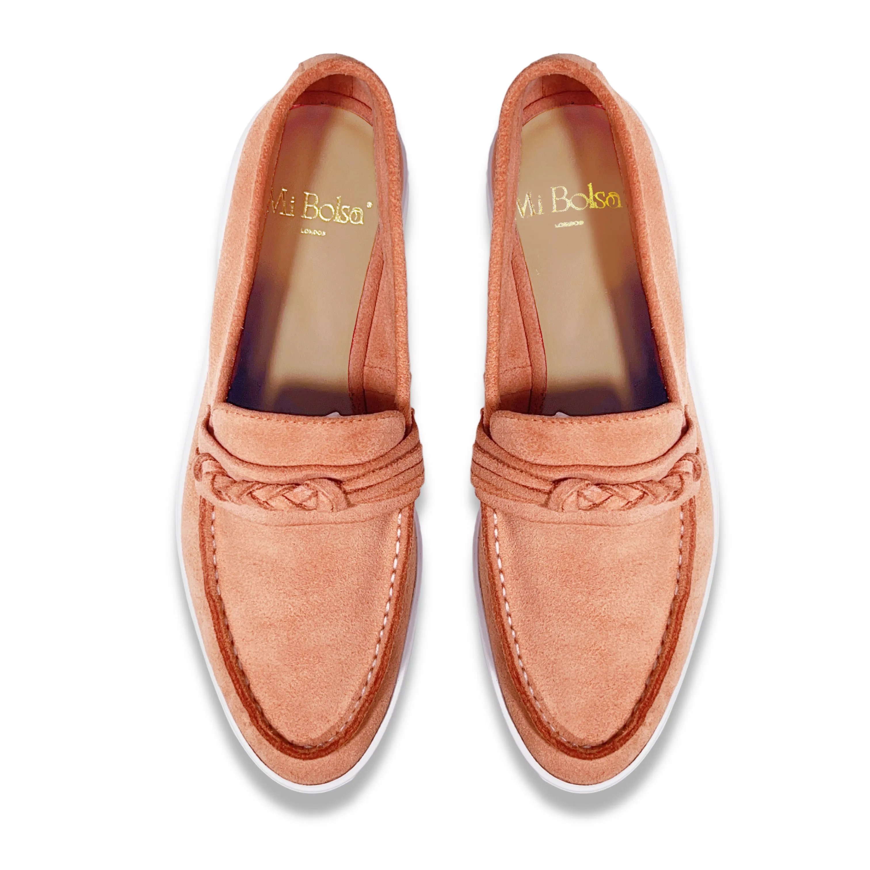 Calf Sued Wharf Loafers