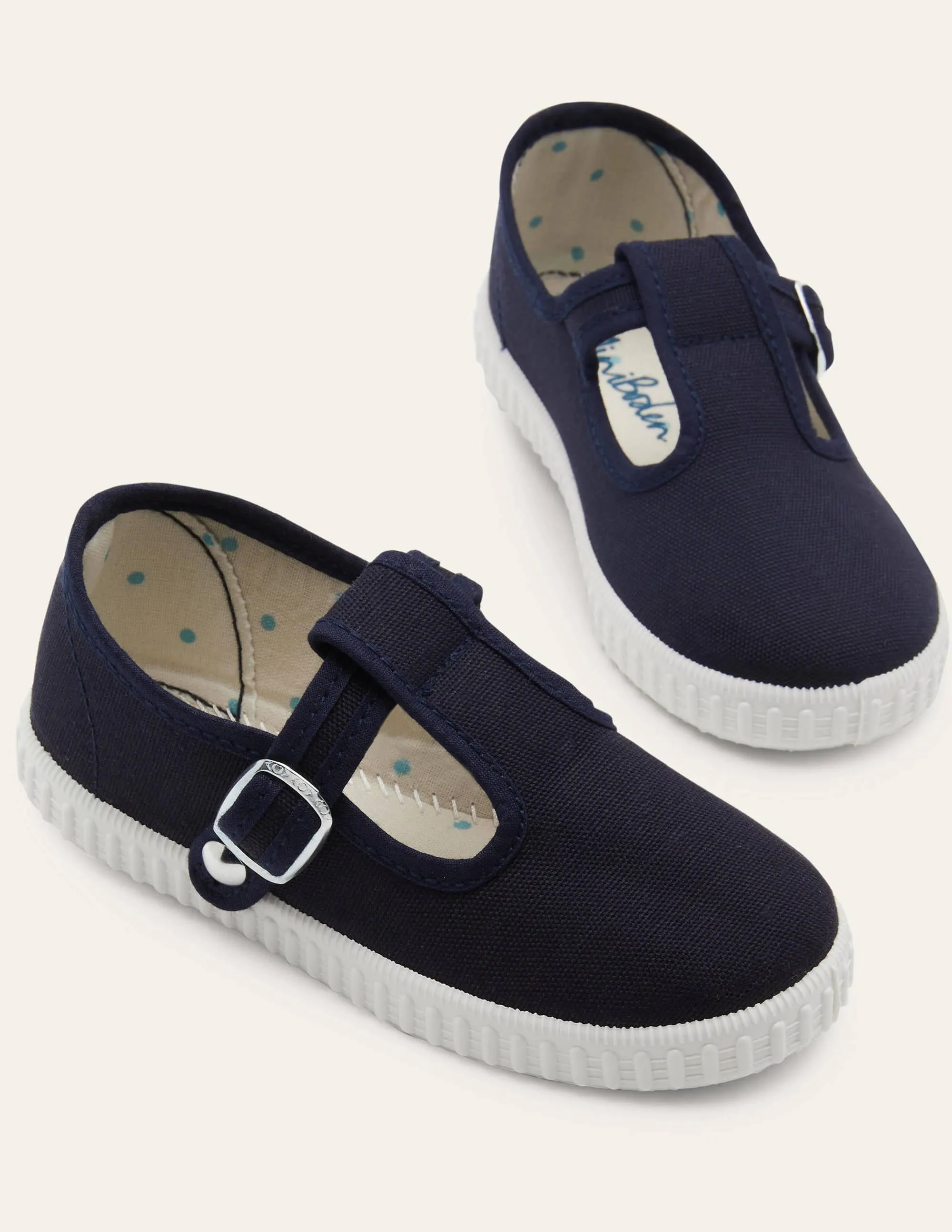 Canvas T-Bars-Navy