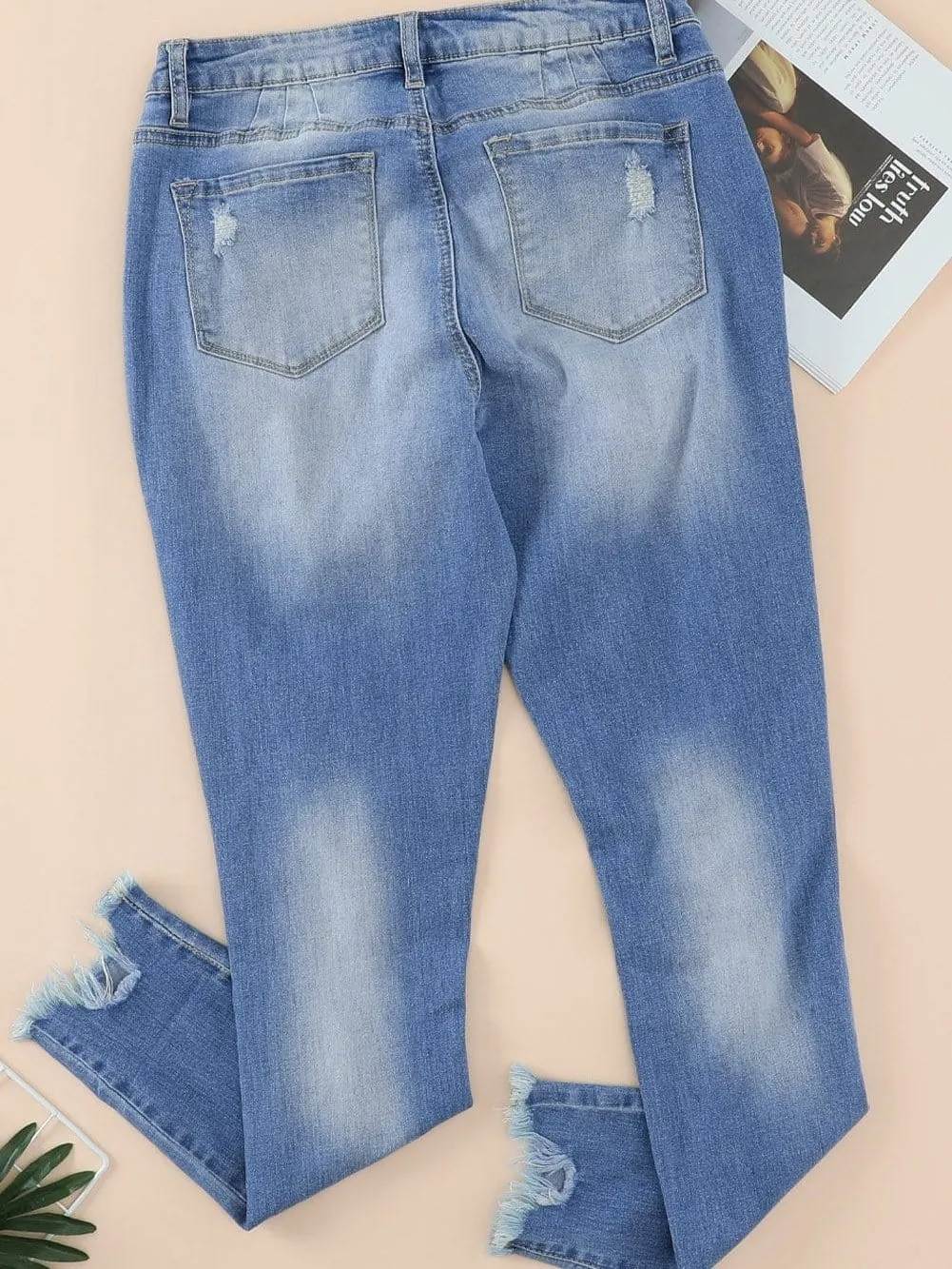 Casual Distressed Jeans