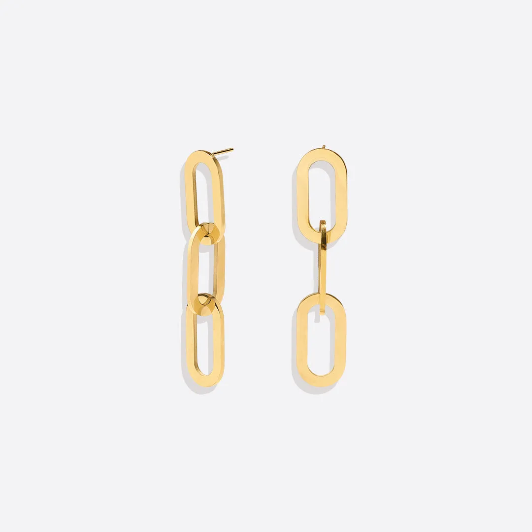 Chunky Chain Link Earrings