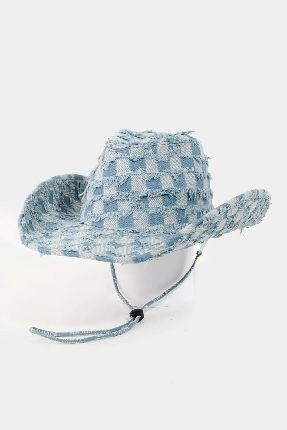 Cowboy Chic Check Hat