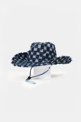 Cowboy Chic Check Hat