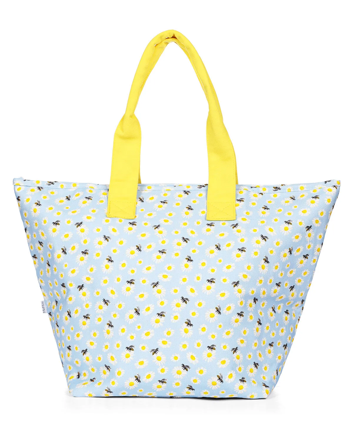 Daisy and Bees Makeup and Tote Bag Set