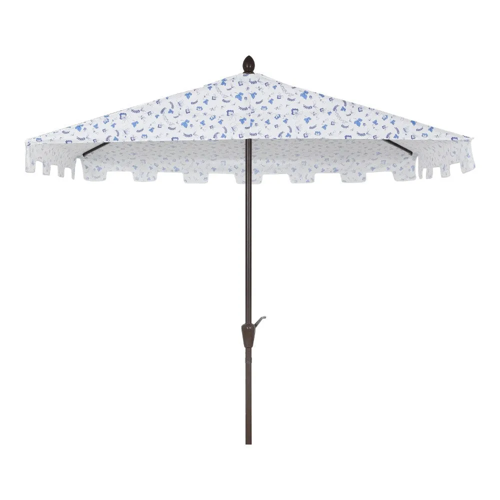 Ditto 9 ft. Classic MidCentury Rectangular Half Market Patio Umbrella