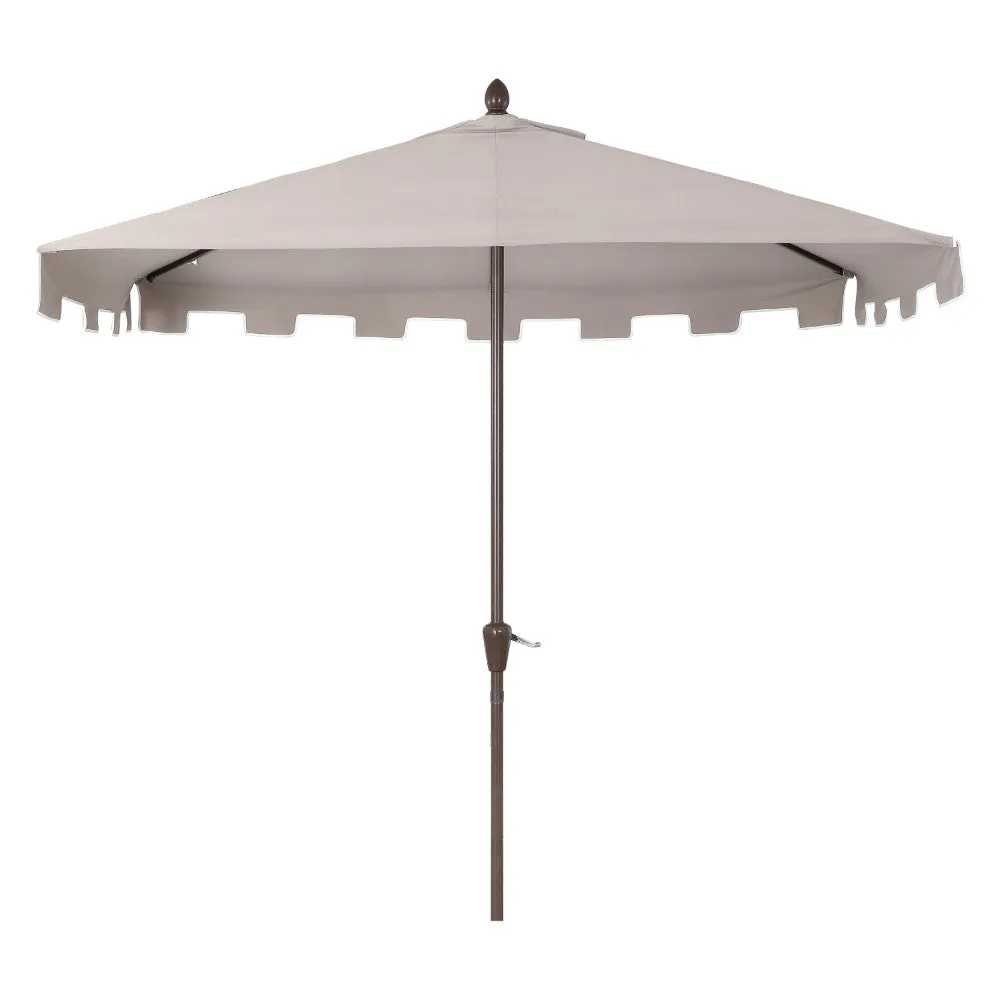 Ditto 9 ft. Classic MidCentury Rectangular Half Market Patio Umbrella