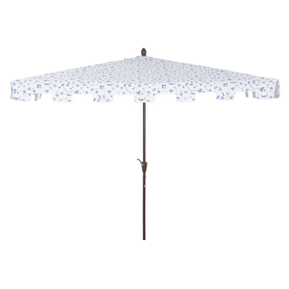 Ditto 9 ft. Classic MidCentury Rectangular Half Market Patio Umbrella