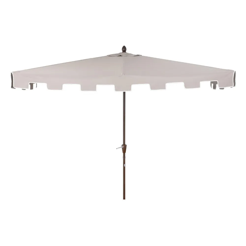 Ditto 9 ft. Classic MidCentury Rectangular Half Market Patio Umbrella