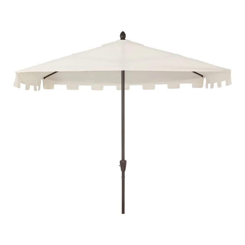 Ditto 9 ft. Classic MidCentury Rectangular Half Market Patio Umbrella