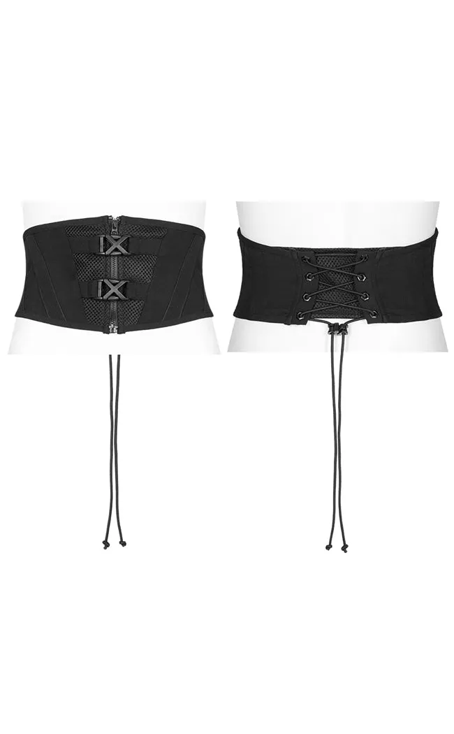 Ex Machina Corset Belt | Black