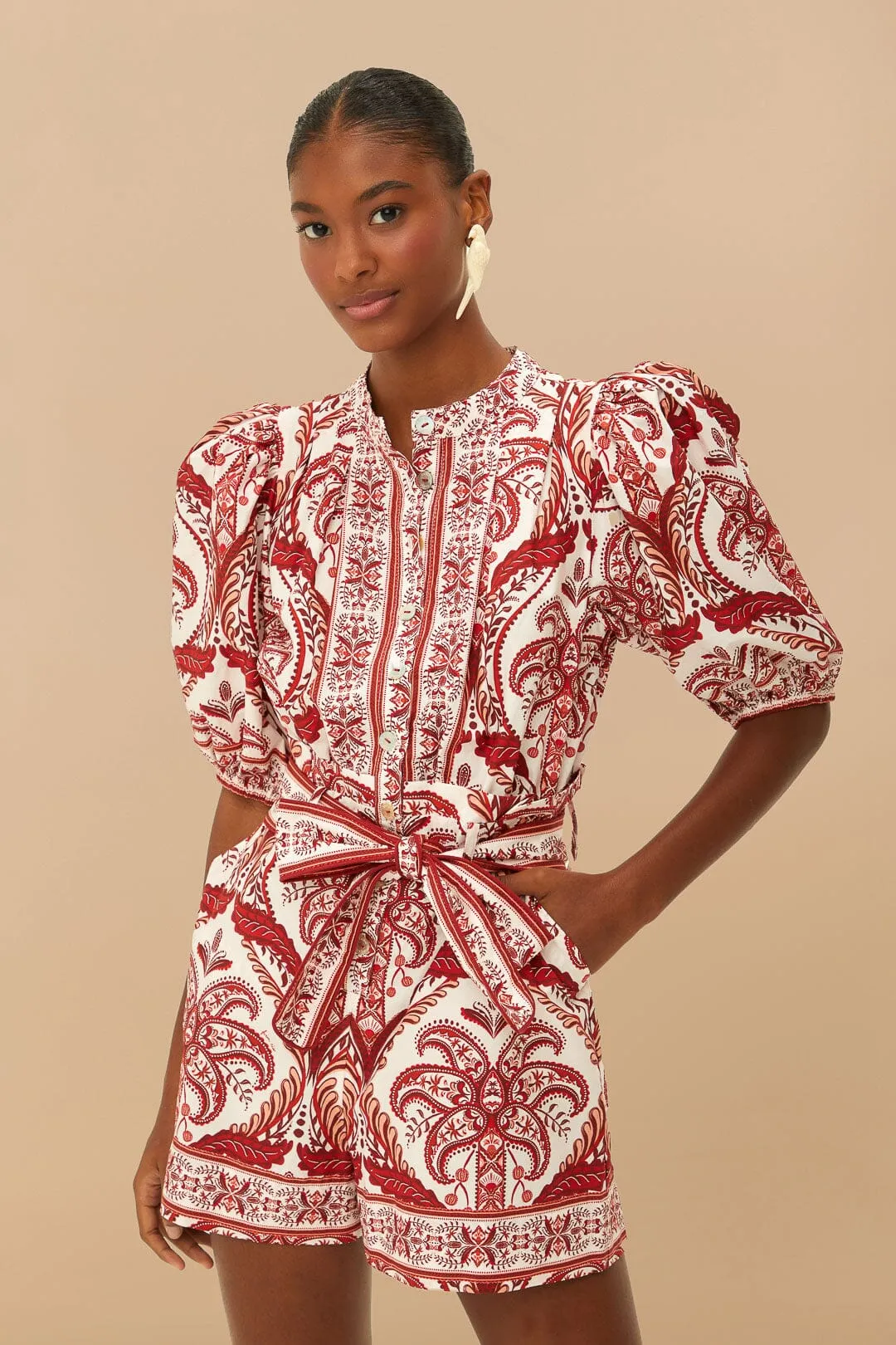 Fa332114 Tropical Cameo Romper