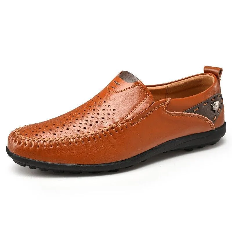 Francesco - Slip-On Leather Loafers