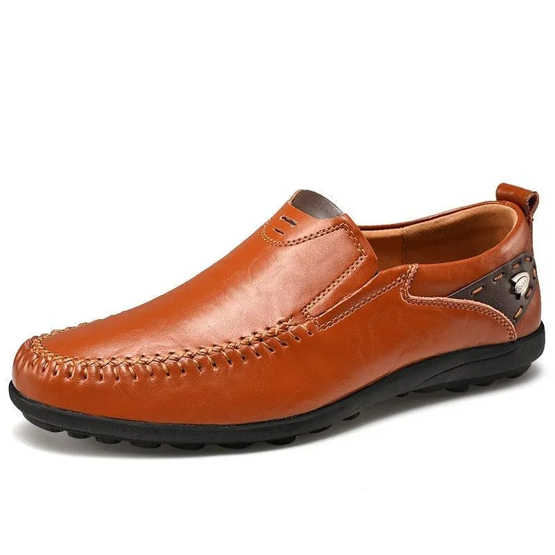 Francesco - Slip-On Leather Loafers