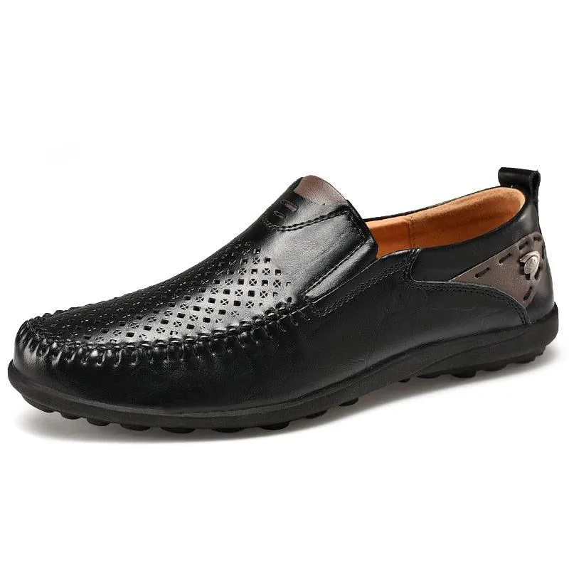 Francesco - Slip-On Leather Loafers