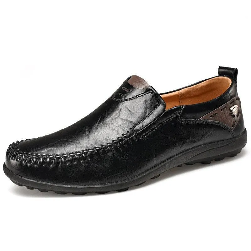 Francesco - Slip-On Leather Loafers