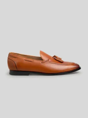 FREDERICK TASSEL LOAFER - TAN