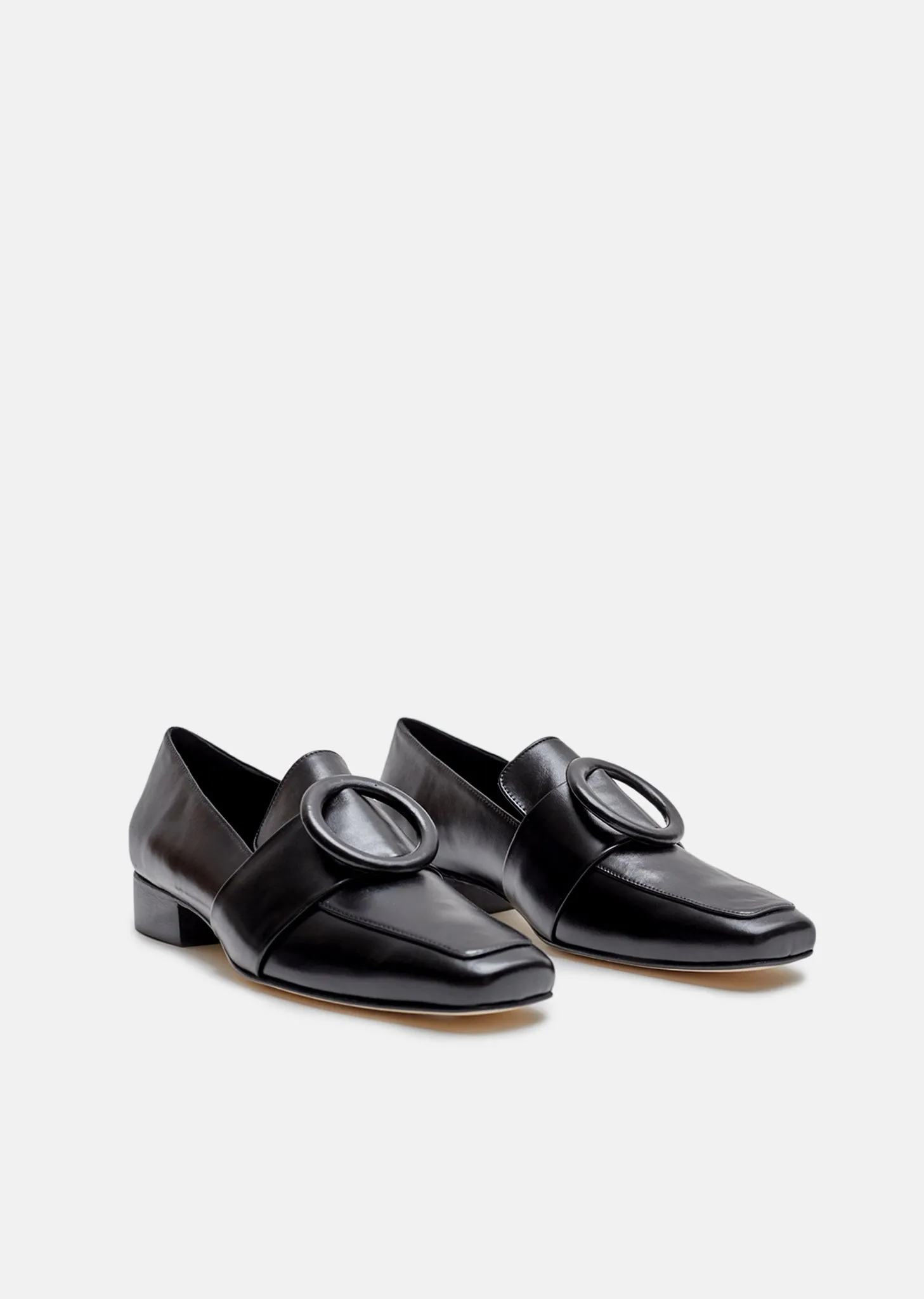 Harput Shadow Buckle Loafers