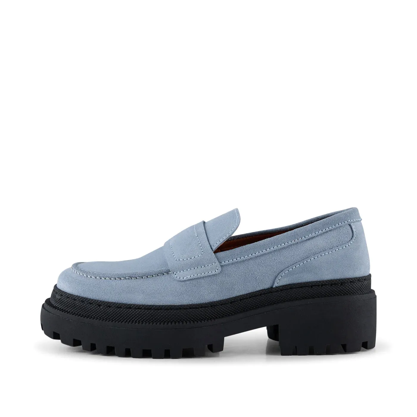 Iona loafer suede - BLUE