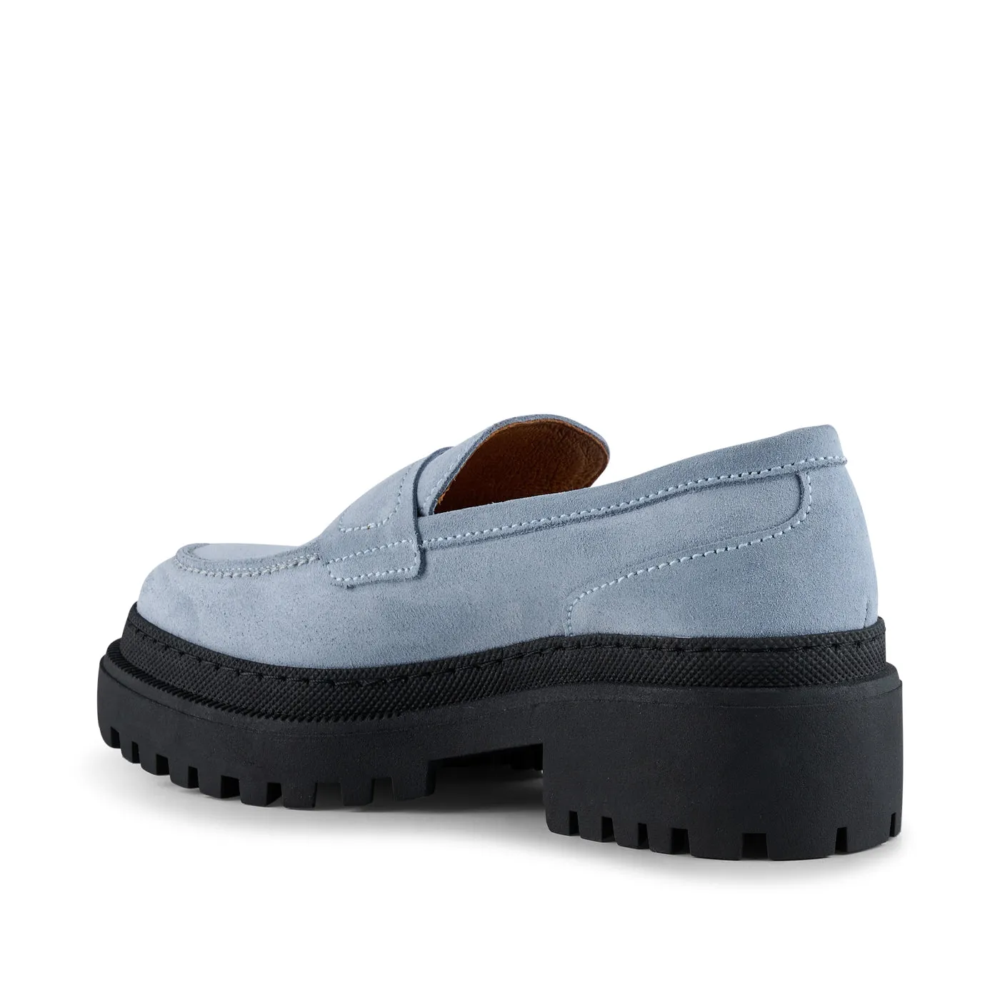 Iona loafer suede - BLUE