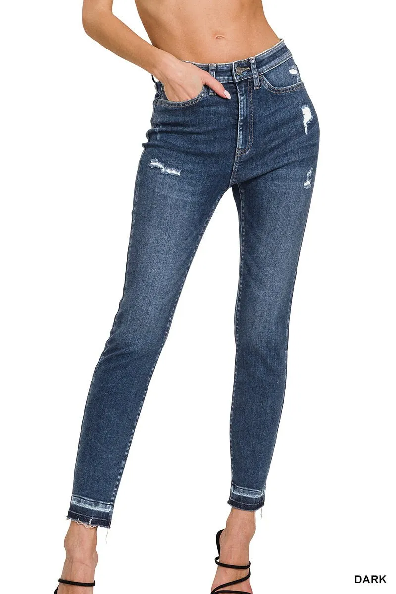 Kandi High Rise Skinny Crop Jean