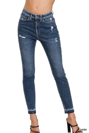 Kandi High Rise Skinny Crop Jean