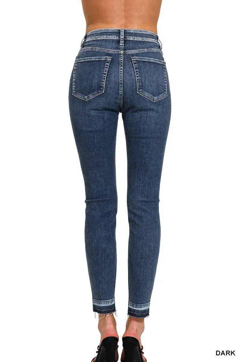 Kandi High Rise Skinny Crop Jean