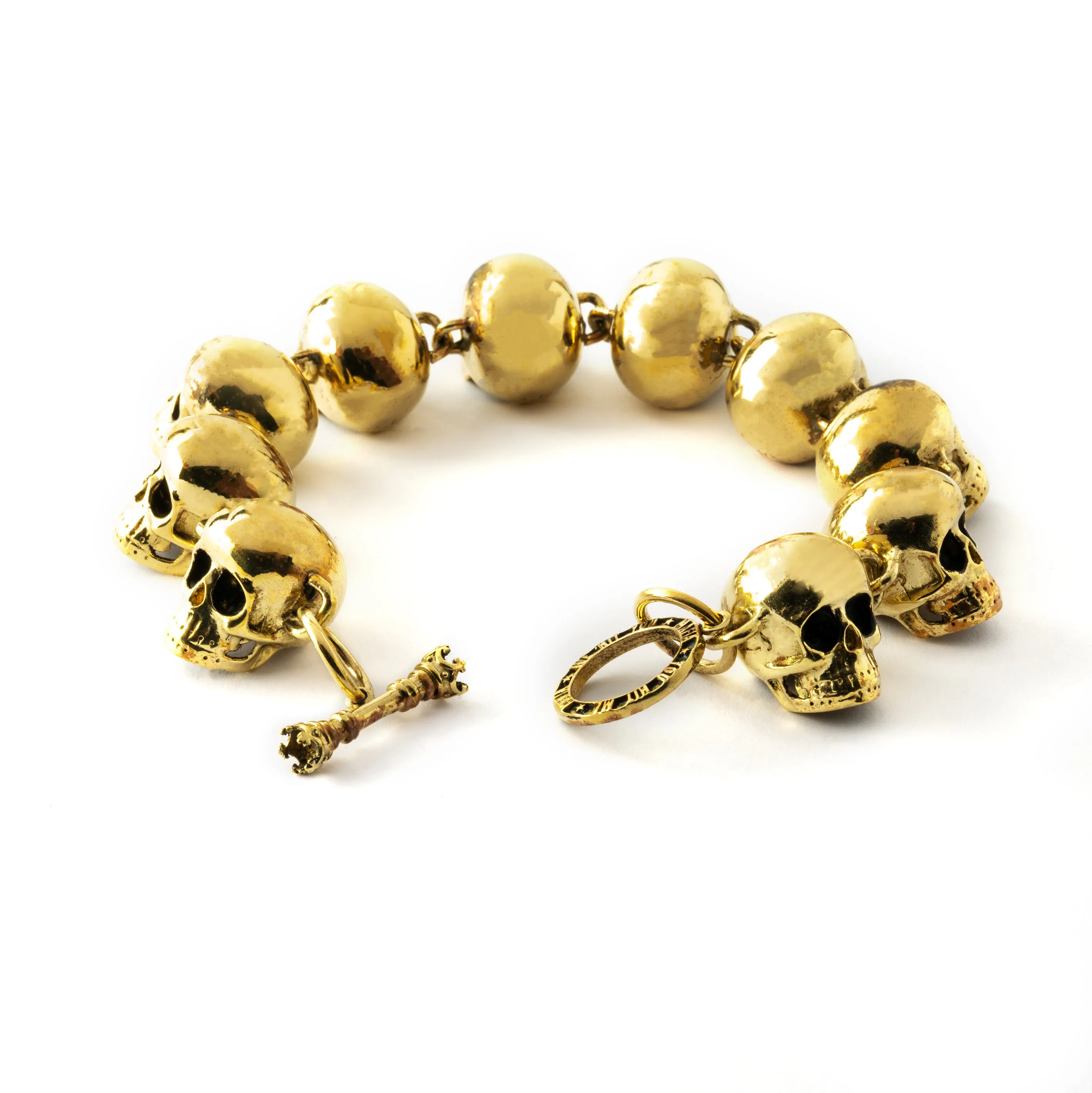 Linked Skulls Bracelet