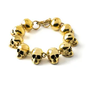 Linked Skulls Bracelet