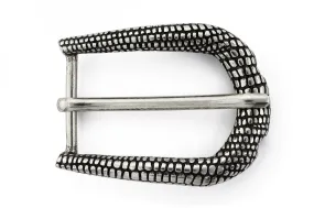 Lizard Texture Prong Buckle 35mm