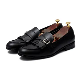 Locatelli - Black Fringe Single Monk