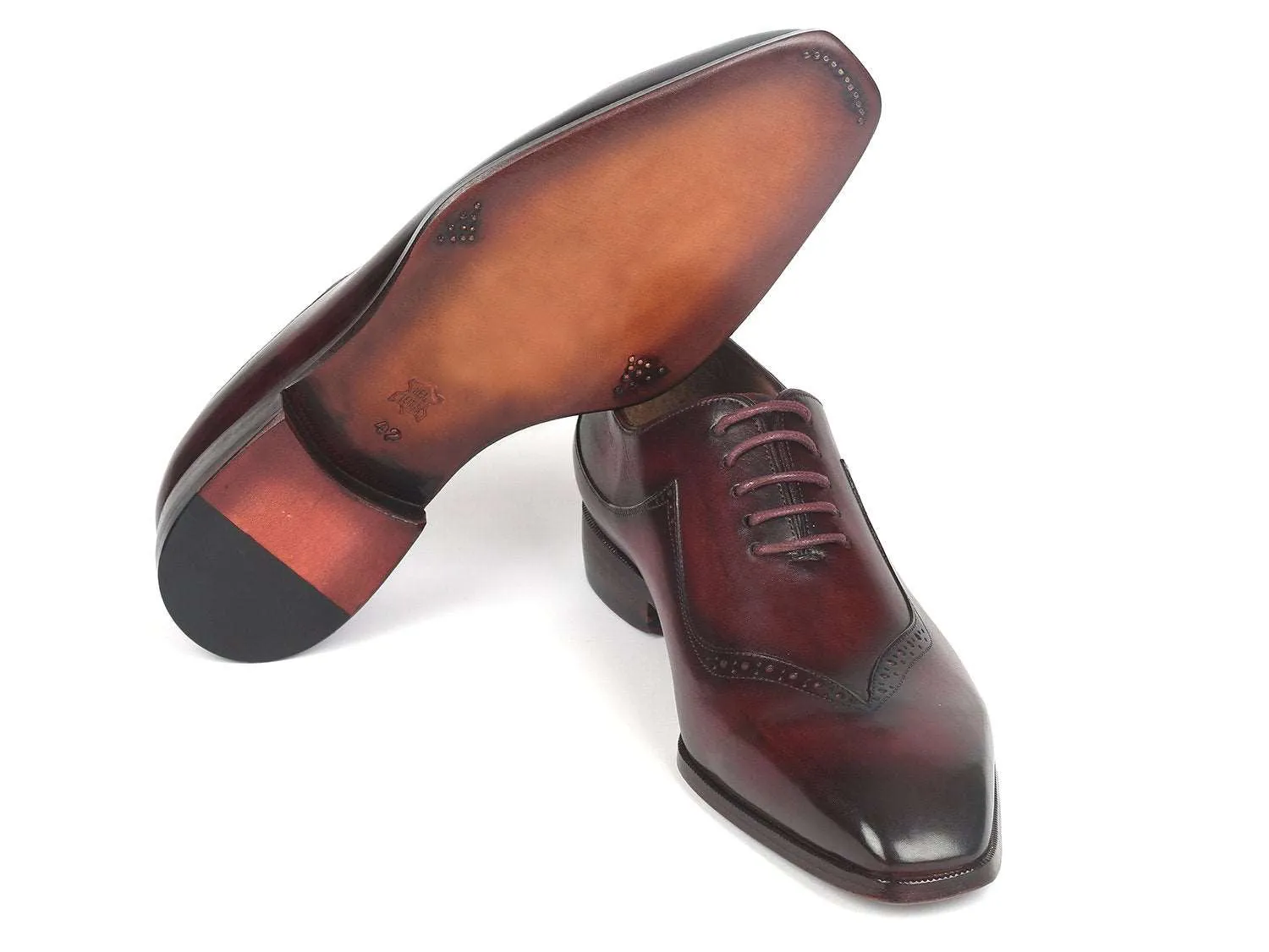 Paul Parkman Dark Bordeaux Men's Oxfords