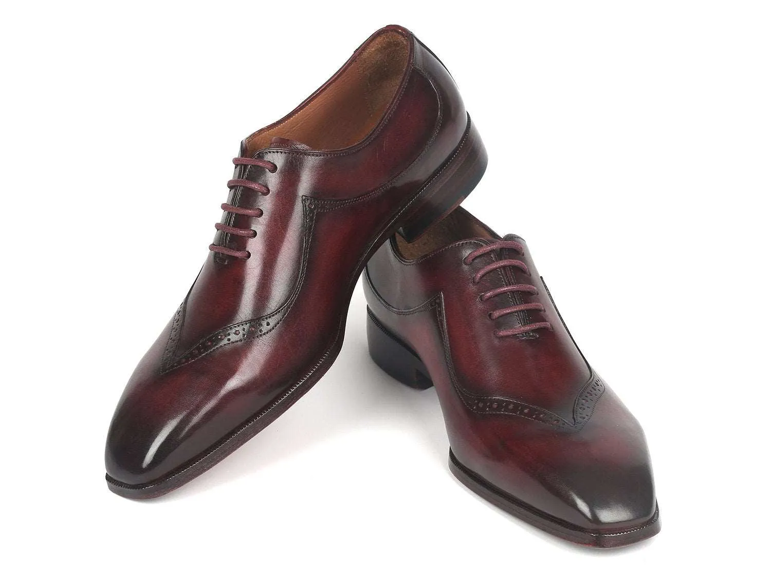 Paul Parkman Dark Bordeaux Men's Oxfords