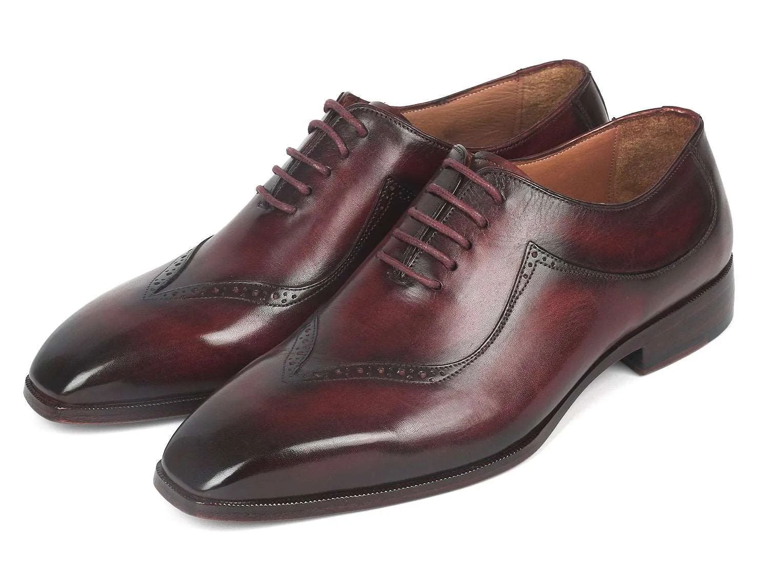 Paul Parkman Dark Bordeaux Men's Oxfords