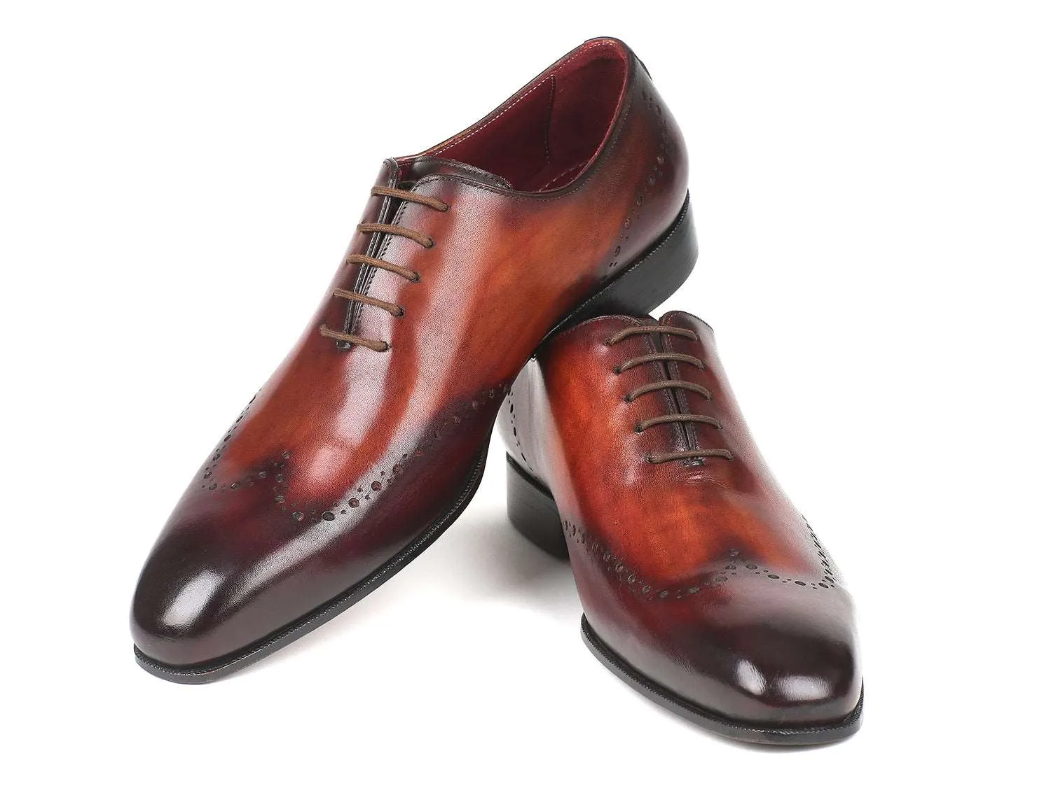 Paul Parkman Men's Brown Wingtip Oxfords