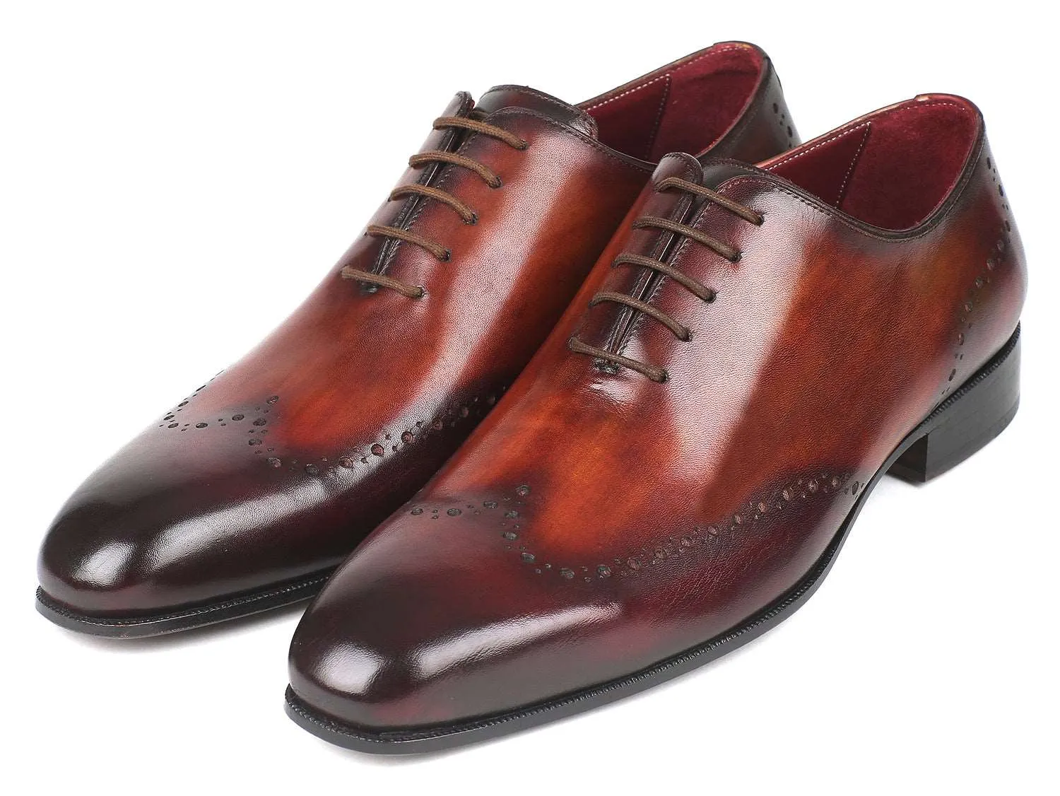 Paul Parkman Men's Brown Wingtip Oxfords