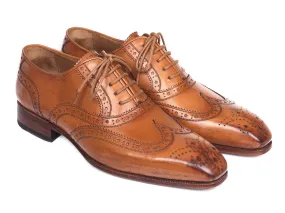 Paul Parkman Wingtip Oxfords Cognac (ID#5447-CGN)