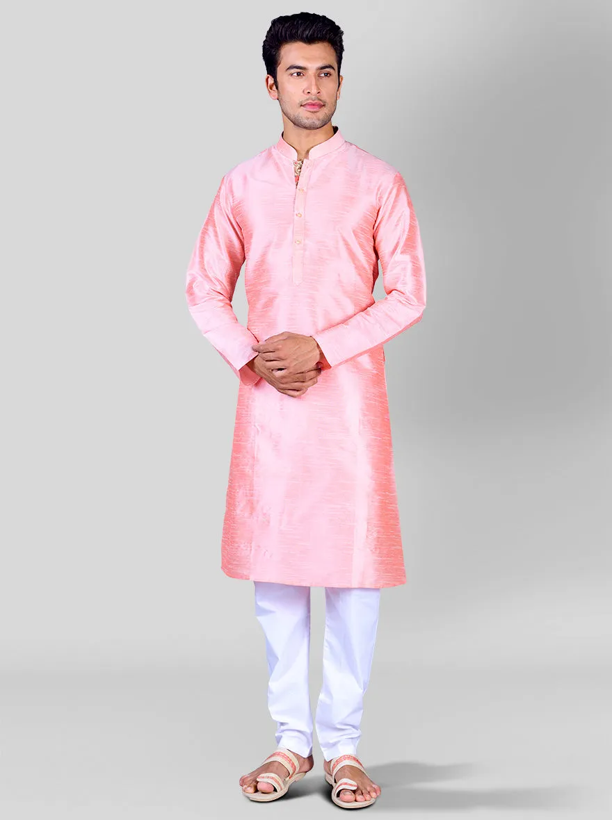 Peach Kurta | Azania