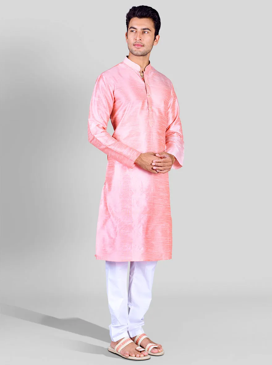 Peach Kurta | Azania