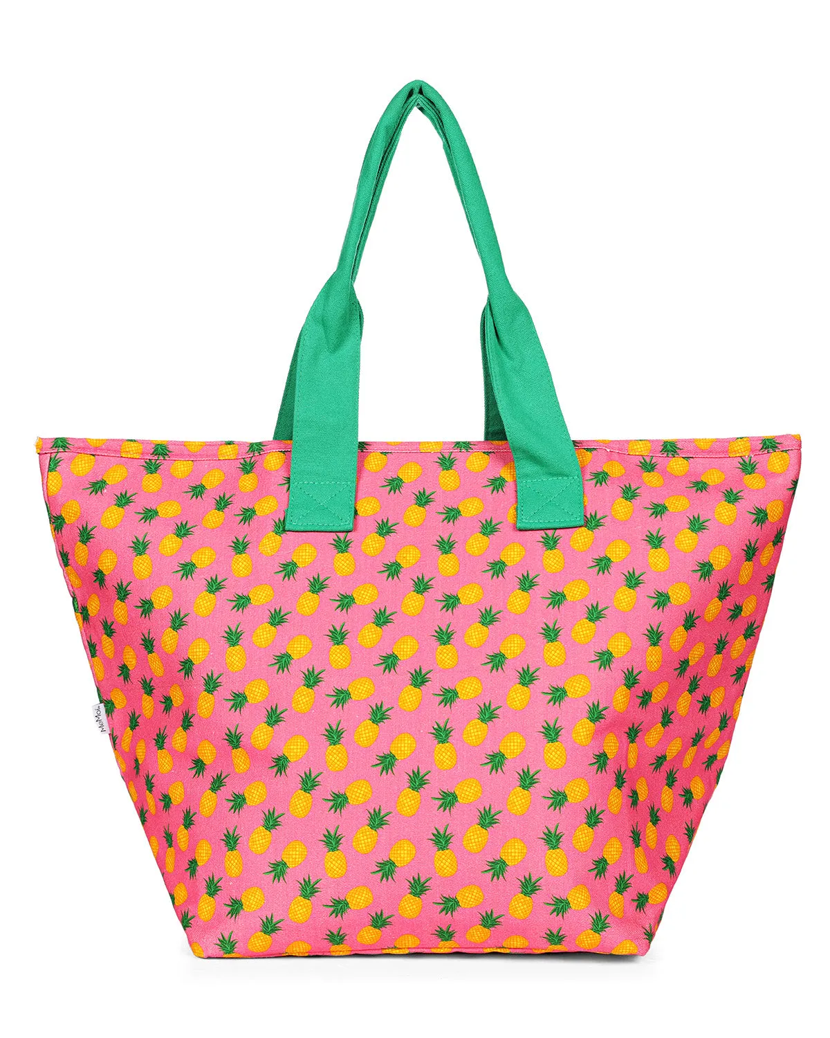 Pineapple Makeup and Tote Bag Set