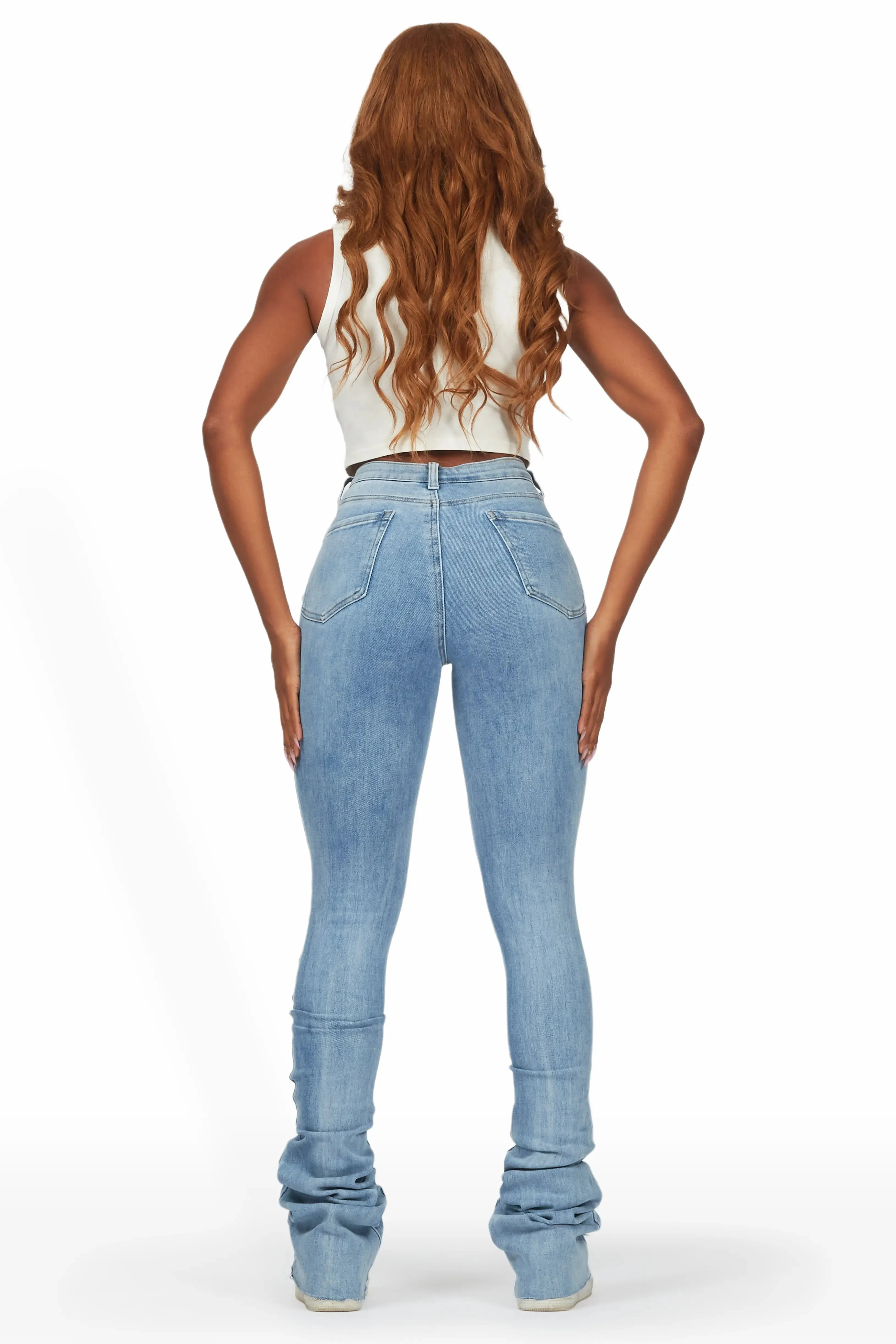 Remy Light Wash Super Stacked Jean